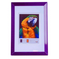 Fotorahmen aus Kunststoff FLASH Style 10x15 violett