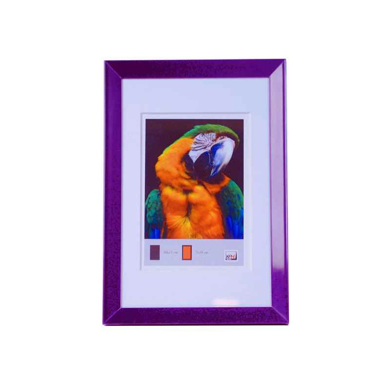 Fotorahmen aus Kunststoff FLASH Style 10x15 violett