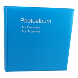 Fotoalbum für Fotoecken 30x30/100 Seiten CONCEPTION Blau