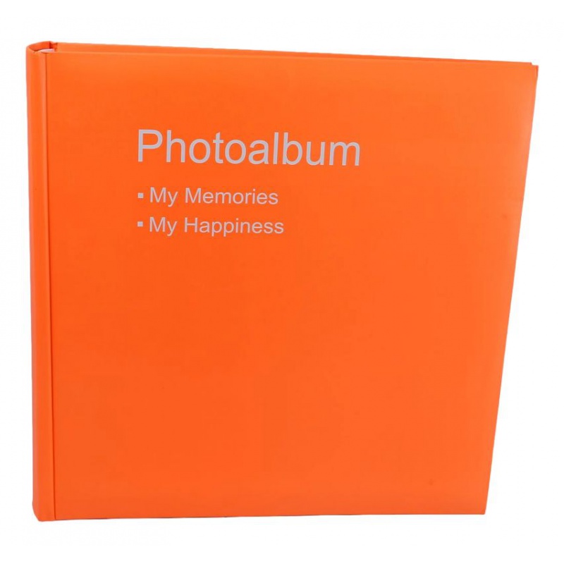Fotoalbum für Fotoecken 30x30/100 Seiten CONCEPTION Orange