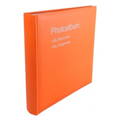 Fotoalbum für Fotoecken 30x30/100 Seiten CONCEPTION Orange