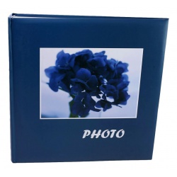 Fotoalbum für Fotoecken 30x30/100s. BOUQUET Blau