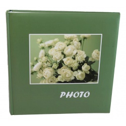 Fotoalbum für Fotoecken 30x30/100s. BOUQUET Grün