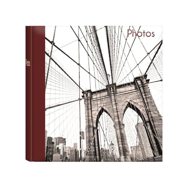 Fotoalbum 10x15/200 Fotos ICONIC CITIES mit Beschriftung Brooklyn bridge