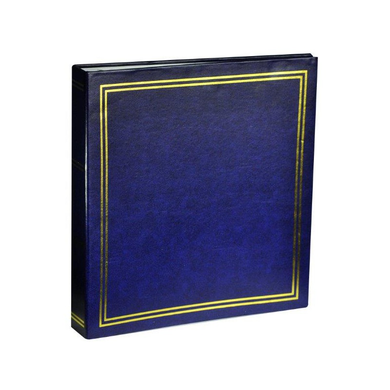 Selbstklebendes Fotoalbum 23x28cm/100 Seiten Blau