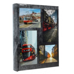 Fotoalbum 10x15/200 CITY TIME rote Straßenbahn