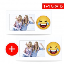 Verkauf 1+1: Fotorahmen Emoji Style 10x15 + zweiter Fotorahmen