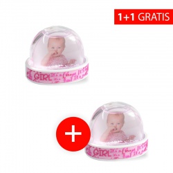 Verkauf 1+1: Baby Schneemann BABY 2014 ROSE + extra Schneemann